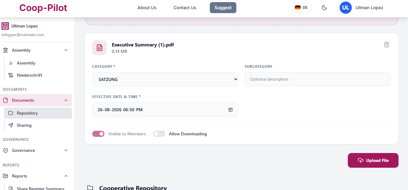 Document Repository